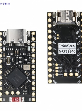 Promicro NRF52840开发板 兼容nice!nano V2.0 带蓝牙 充电管理