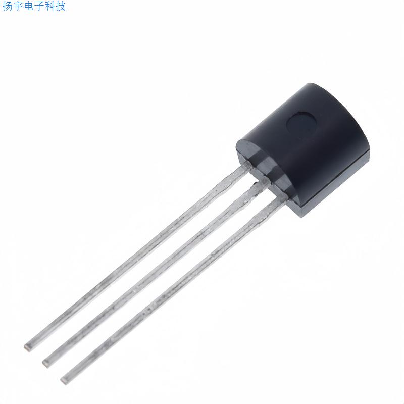 直插 DS18B20 芯片 可编程数字温度器/温度传感器 温度采集TO-92