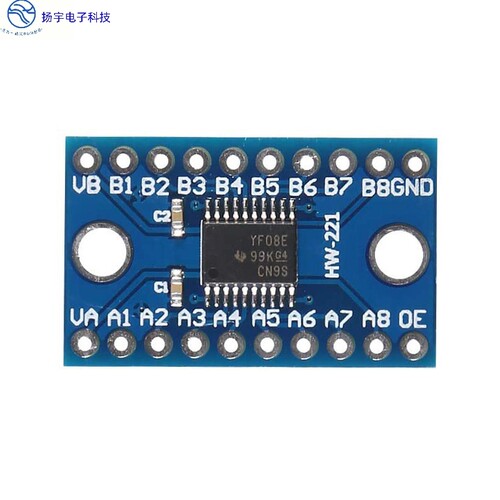 TXS0108E八位双向电压转换模块全双工1.8V/3.3V/5V 8路电平转换