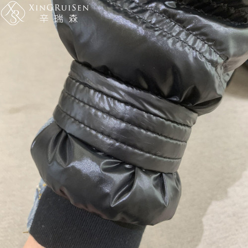 新款羽绒服加棉显瘦保暖防风袖子