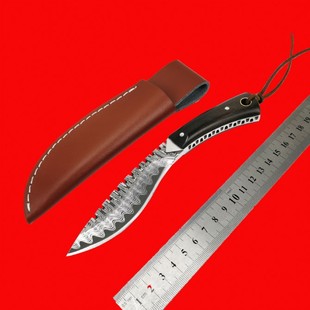 珍藏狗腿猎刀高硬度锋利度军刀爪子刀户外野营小直刀男人送礼生日