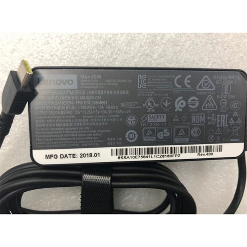 全新原装YOGA720-13用45W TYPE-C 电源适配器00HM665 ADLX45YLC3A