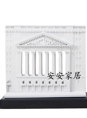 书房树脂新古典风大堂软装艺术品