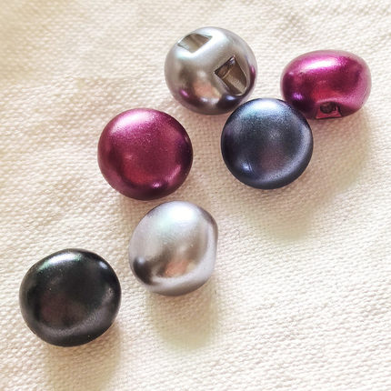 黑灰蓝红色珍珠扣扁圆隧道孔编织衬衣马甲旗袍羊毛衫小扣子包邮