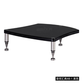 器材架 功放架 音悦汇典X6 1黑色钢琴漆高级音响机架机柜音响架