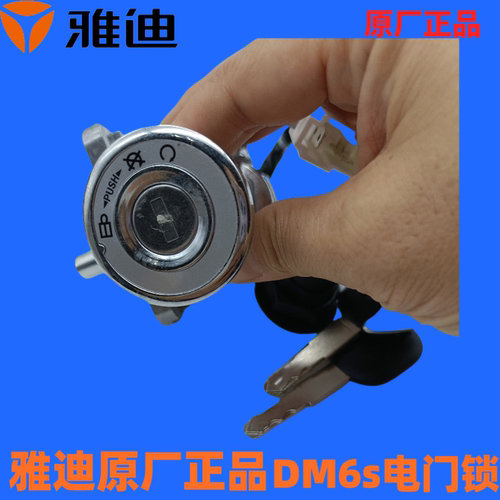 雅迪正品配件原厂正品电门锁DM6/DM6S/DE3/DM2/DT3/DT5电源锁电锁
