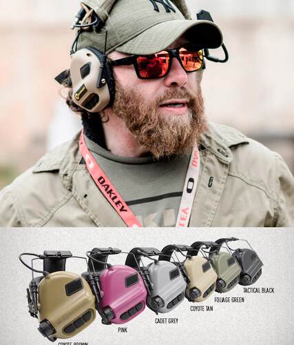 EARMOR M31 plus电子拾音降噪战术耳机靶场射击耳机IDPA IPSC