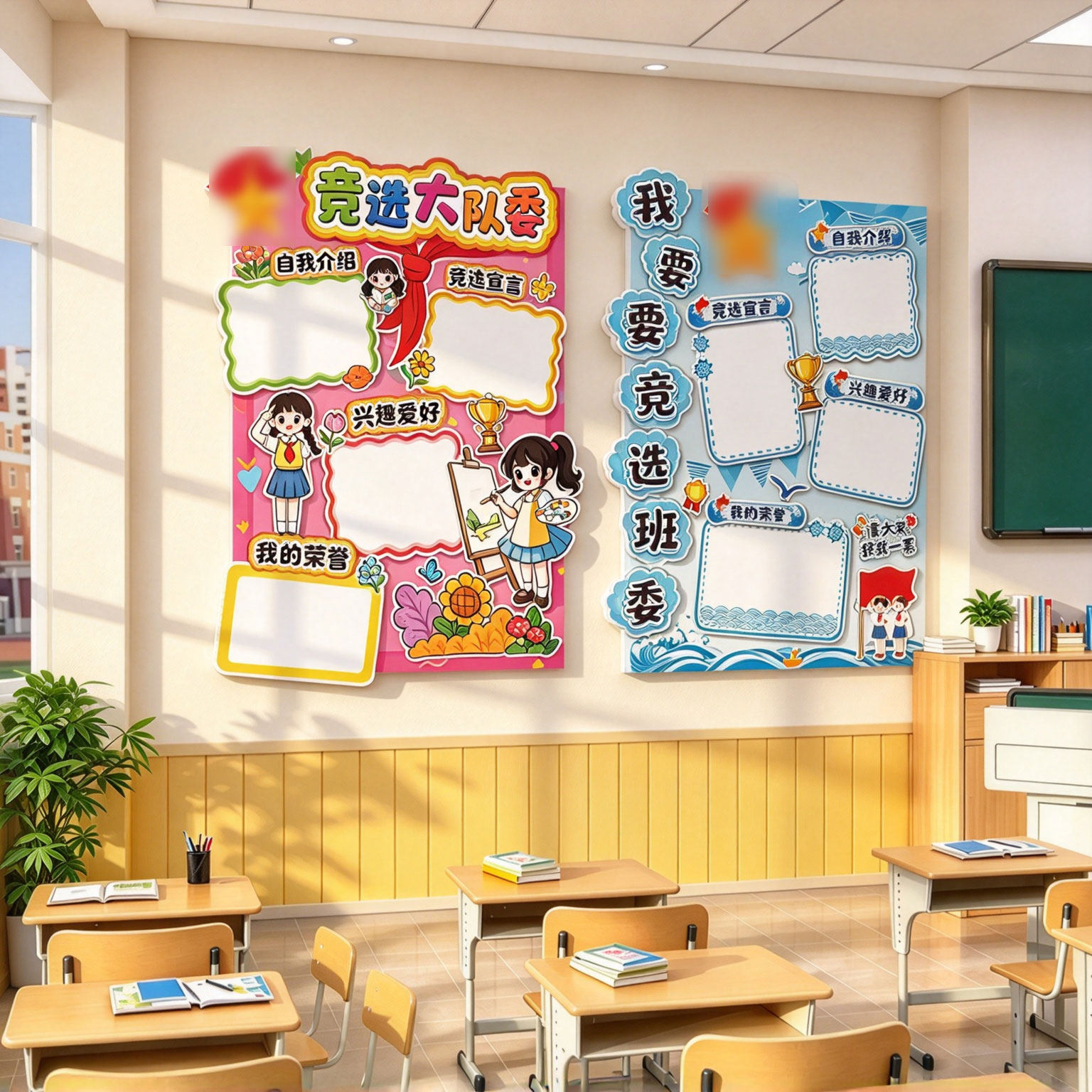 59135大队委软装墙贴超高性价比