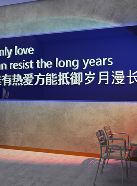 网红拍照区克莱因背景装饰纸