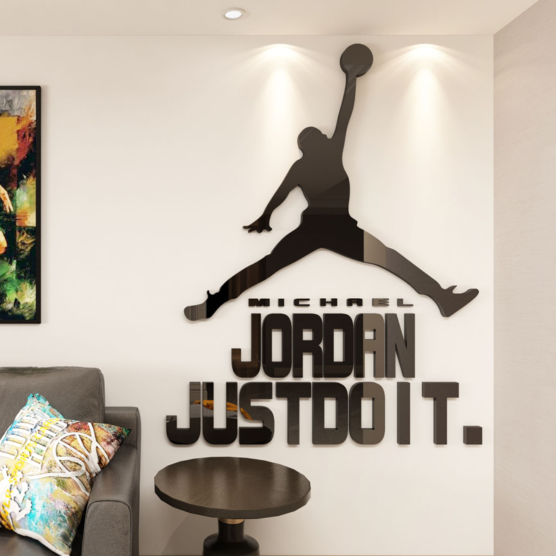 nba乔丹科比詹姆斯卧室海报