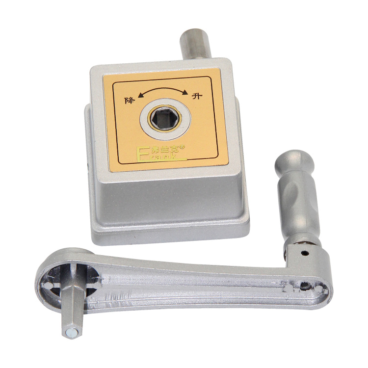 衣架阳台配件升降手摇器单杆