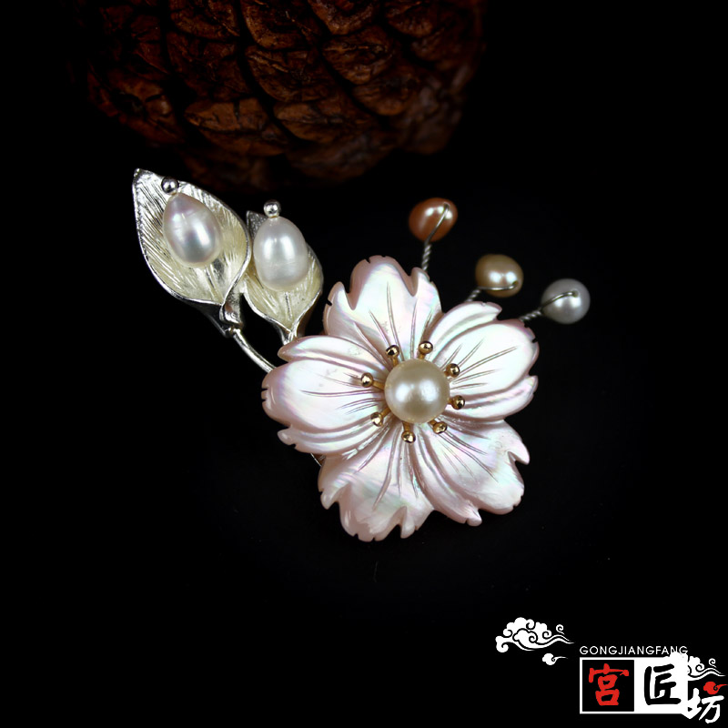 Broche en Nacre - Ref 1173138 Image 3