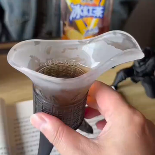 创意仿古爵杯家用复古秦始皇关中王酒杯三足杯子磨砂渐变黑帝王杯