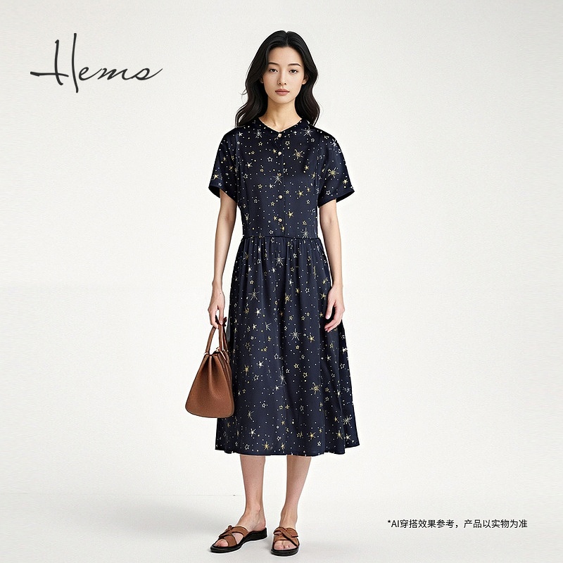 海尔曼斯气质优雅连衣裙