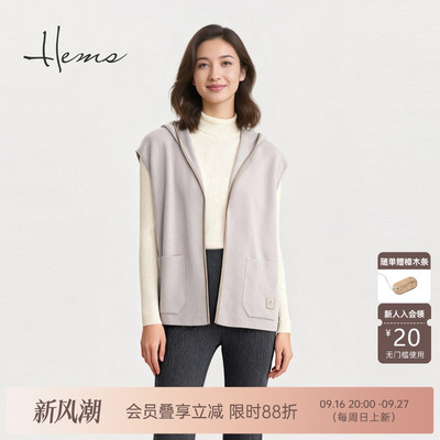 海尔曼斯长袖山羊绒羊绒衫