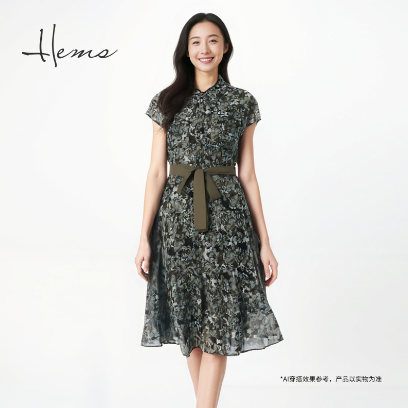 海尔曼斯气质优雅连衣裙