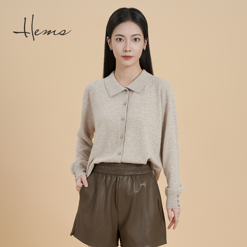 海尔曼斯绵羊毛针织衫