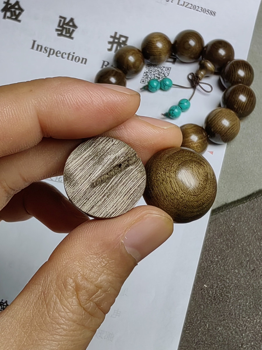 桢楠四川金丝楠木手串阴沉金丝楠手串佛珠 2.0 1.8 1.5男女款包邮