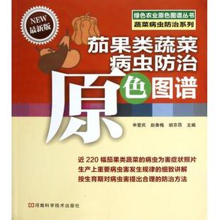 绿色 蔬菜病虫防治系列 茄果类蔬菜病虫防治原色图谱 新版