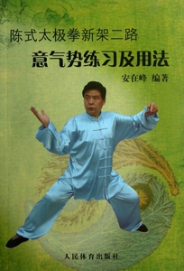 陈式太极拳新架二路意气势练习及用法 安在峰 正版书籍   博库网