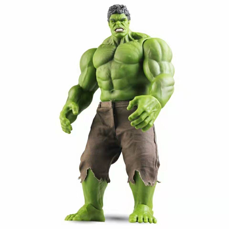 曼威绿巨人玩具 无敌浩克 hulk 美队复仇者4联盟大号动漫手办模型