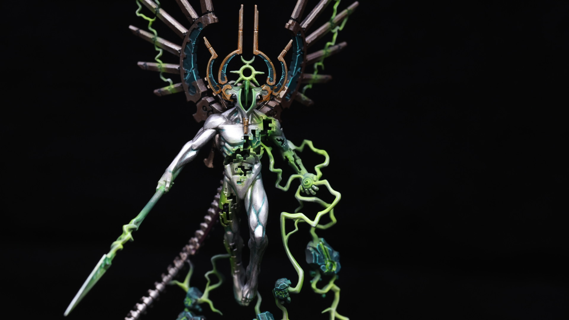 战锤40K太空死灵虚空龙涂装展示(非现货)可接代工