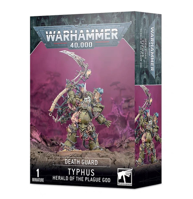 战锤 40k 死亡守卫 泰丰斯 Typhus Herald of the Plague God