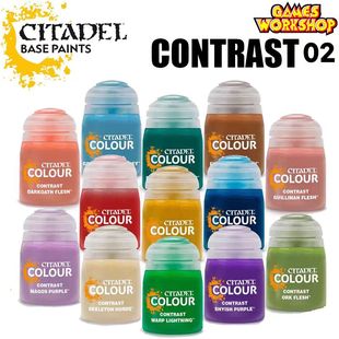 CONTRAST 三林战棋 对比漆系列第二组Citadel 战锤颜料 18ml GW漆