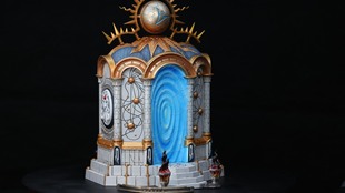 战锤AOS雷铸神兵金人地形传送门地形涂装展示（非现货）可接代工