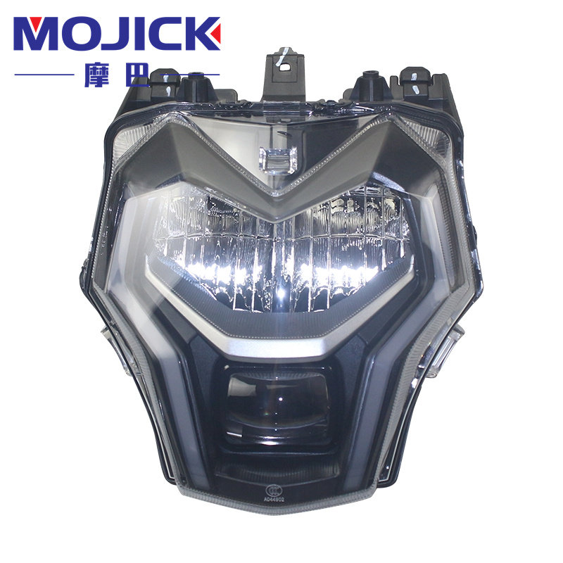适用豪爵DR150/160S摩托车HJ150-10A/10C/10D原装前照灯大灯总成