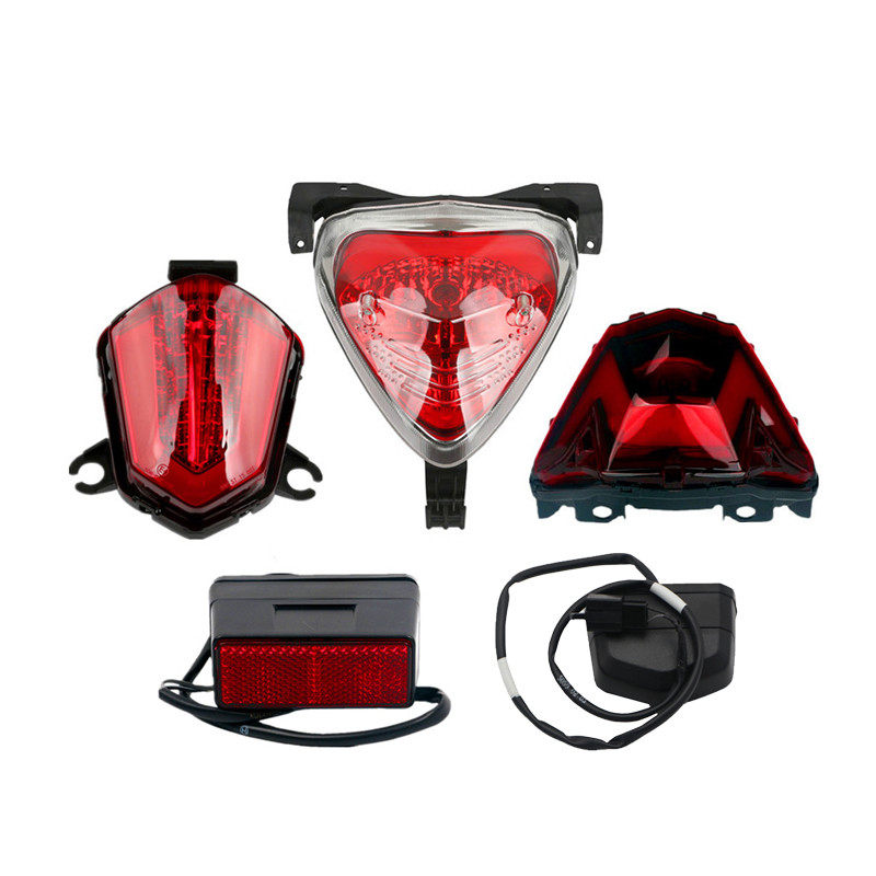 适用铃木GW250 DL250 GSX250R DR300原装尾灯总成牌照灯后刹车灯