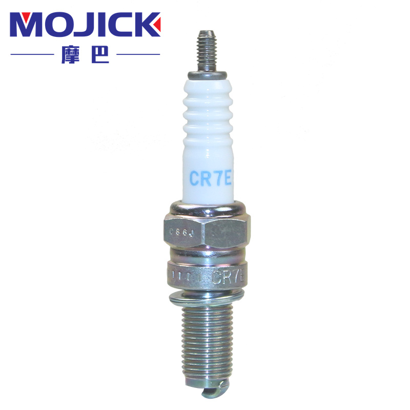 摩托车配件适用铃木太子GN125H/GN125-2F/2D NGK CR7E火花塞