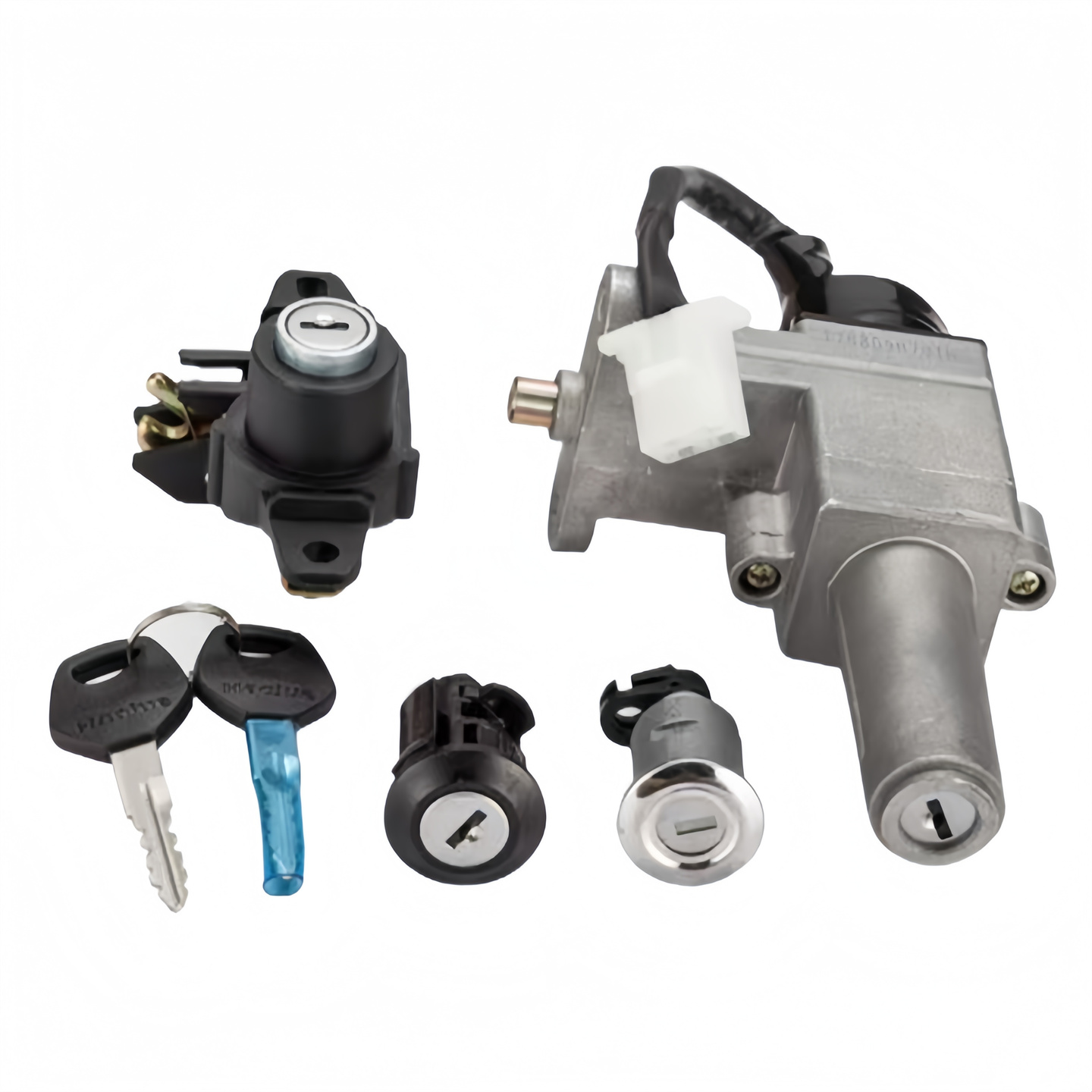 豪爵宇钻HJ125T-10A原厂套锁