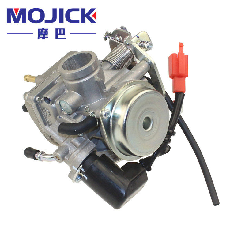 摩巴原装配件适用于豪爵灵迪HJ125T-18/18A/18E/18F化油器总成