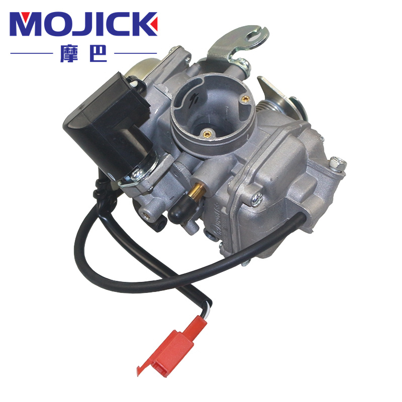 适用豪爵宇钻HJ125T-10A/10C踏板车配件原装化油器总成