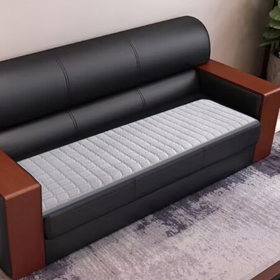 四季通用沙发垫纯色坐垫水晶绒皮沙发防滑垫子沙发座垫单双三人位