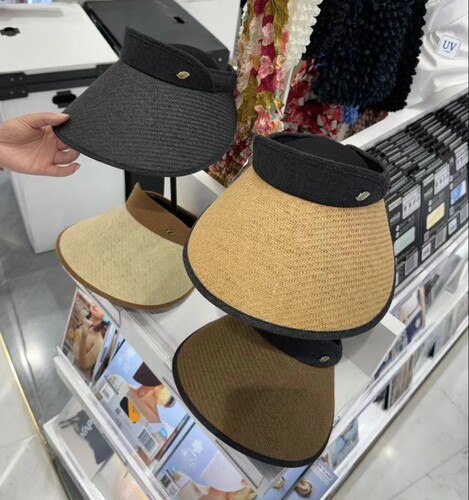 Nurie空顶大檐防晒显脸小帽女