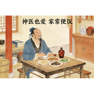 饭店烧烤火锅店装饰画 创意装饰画 搞笑装饰画 神医也爱 家常便饭