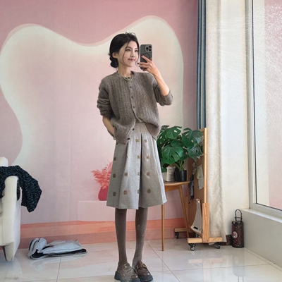 璀璨星河 羊绒马海毛blingbling毛衣开衫