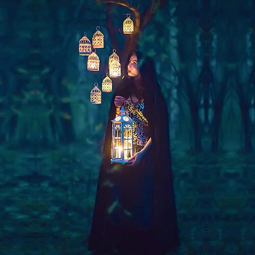 万圣节吸血鬼恶魔天鹅绒披风