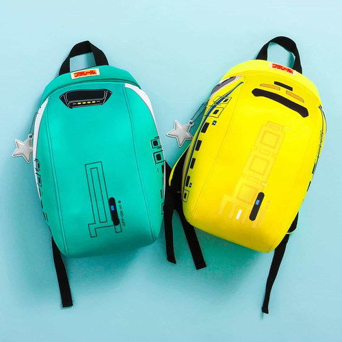 日本新干线 bitz 2025儿童包上学卡通火车头减负双肩背包书包11L