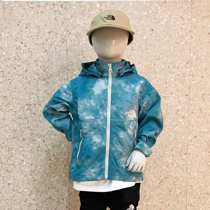 北面冰萝卜色皮肤衣防水冲锋衣