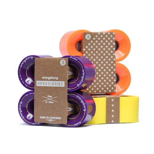 美国进口Orangatang长板滑板轮子4P Stimulus  kegel skiff