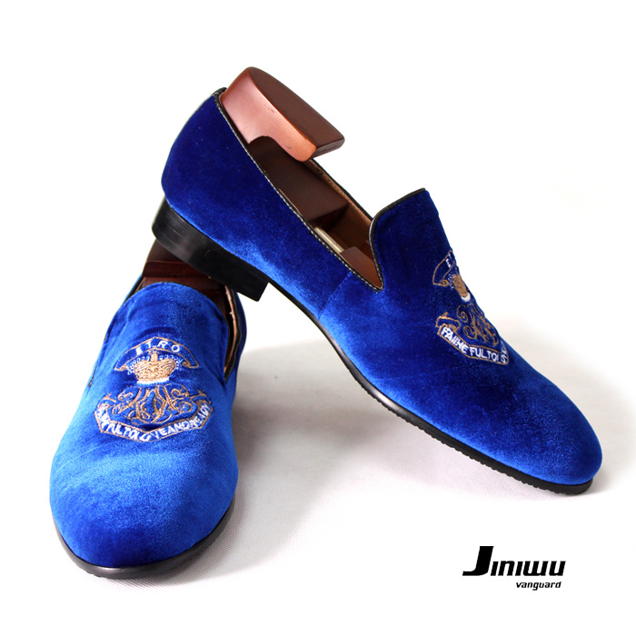 JINIWU倪季重磅天鹅绒闪电乐福鞋