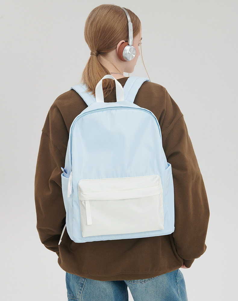 thumbnail for STILLWAWOO light computer backpack backpack junior high and high school student schoolbag high-end sense original
