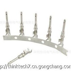 Deutsch原装进口连续端子/冲压端 子16#公插针1060-16-0122