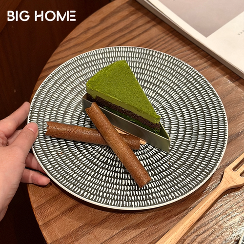 陆家日式9寸陶瓷圆盘！