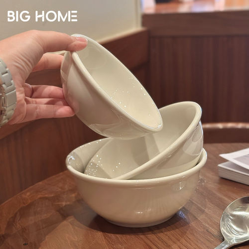 可微波乳白色釉下彩陶瓷餐具