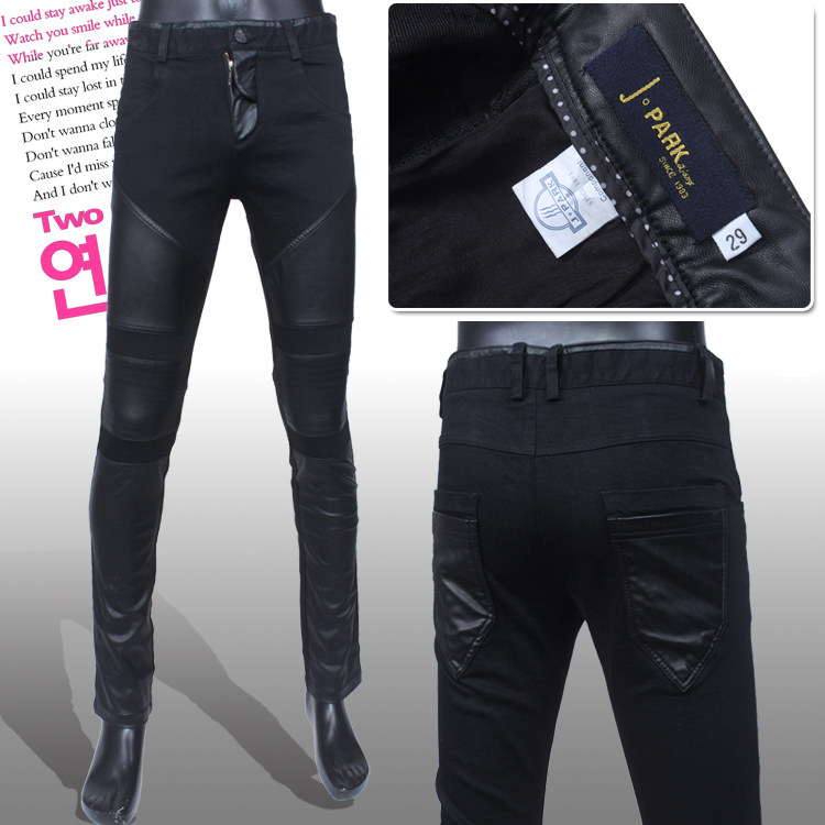 Pantalon cuir homme - Ref 1493840 Image 1