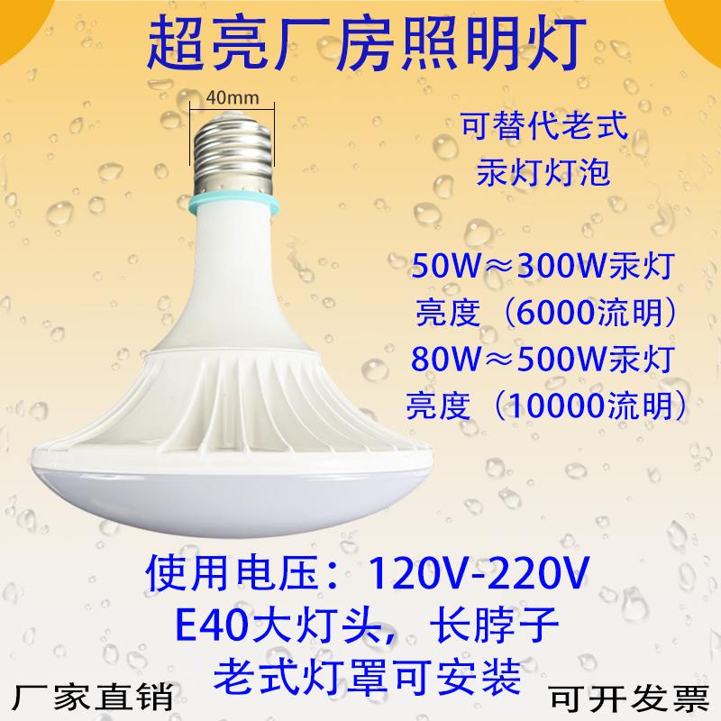 120V/220V仓库厂房白光高光效